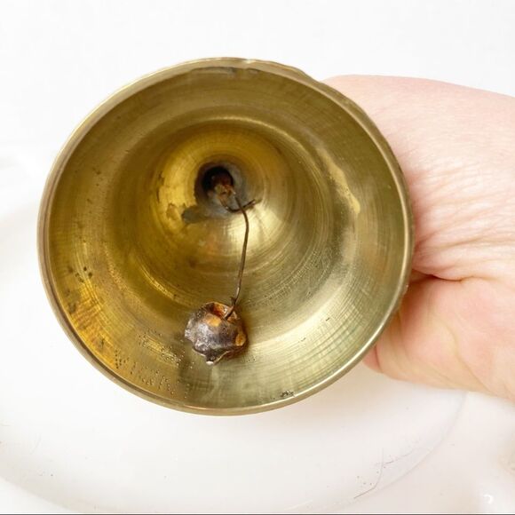 Etched brass bell - Picture 3 of 5